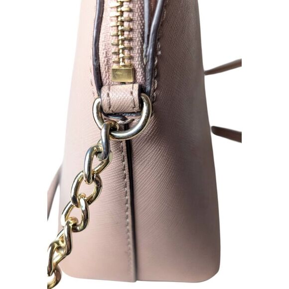 MICHAEL KORS Cindy Dome Saffiano Leather Crossbody Bag - Picture 9 of 10